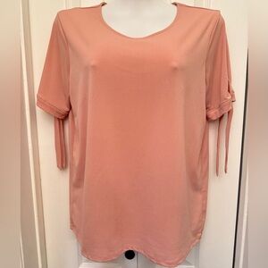 Banana Republic Blush Short Sleeve Top